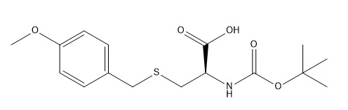 98% aminozuurderivaten CAS 18942-46-6 boc-Cys (PMeOBzl) - OH C16H23NO5S Wit Poeder