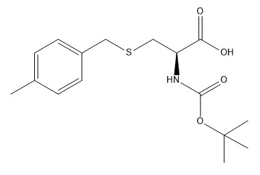 De Derivaten CAS 61925-77-7 boc-Cys van het zuiverheids98% Aminozuur (Mbzl) - OH Wit aan van Wit Poeder C16H23NO4S