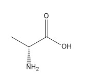 Het d-Alanine C3H7NO2 van CAS 338-69-2 van aminozuurderivaten Wit aan van Wit Poeder