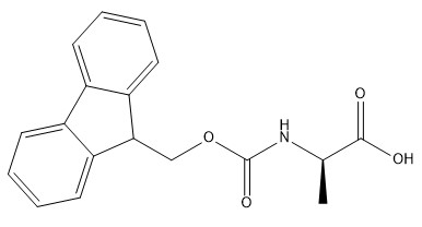 Het Wit van het Aminozuurderivaten fmoc-D-Ala-OH C18H17NO4 van CAS 79990-15-1 aan van Wit Vast lichaam