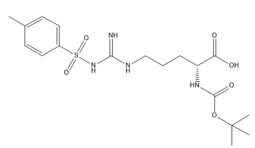 De Derivaten CAS 61315-61-5 boc-D-Arg van het zuiverheids98% Aminozuur (Tos) - OH C18H28N4O6S