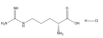 Het d-Arginine van de Derivatencas 627-75-8 van het zuiverheids98% Aminozuur Waterstofchloride C6H15ClN4O2