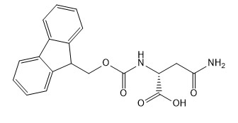 De Derivaten CAS No van het zuiverheids98% Aminozuur. 108321-39-7 fmoc-D-Asn-OH C19H18N2O5
