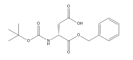 De Derivaten CAS No van het zuiverheids98% Aminozuur. 92828-64-3 boc-D-aspis-OBzl C16H21NO6