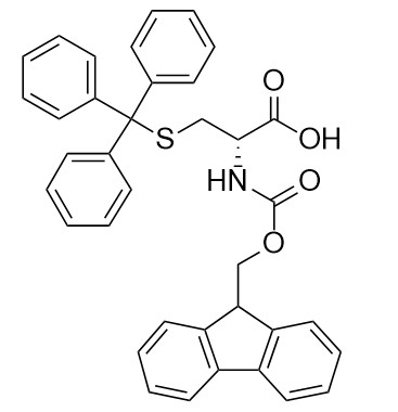 98% aminozuurderivaten CAS No. 167015-11-4 fmoc-D-Cys (Trt) - OH C37H31NO4S