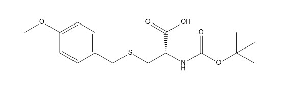 CAS No .58290-35-0 boc-s-4-methoxybenzyl-D-Cysteine van Aminozuurderivaten 98%