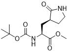 Methyl (S)-2- (boc-amino)-3-[S)-2-oxo-3-pyrrolidinyl]propanoat 328086-60-8