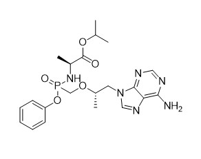 Isopropyl S-1- 6-amino-9H-purin-9-yl Propan-2-yl Oxy Methyl Phenoxy Phosphoryl -L-alaninaat Voor TFA Reinheid 95%