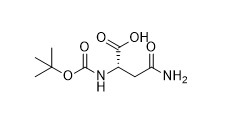 Aminozuurderivaten boc-Asn-OH CAS No 7536-55-2 voor Witte het poederzuiverheid 99% van Aminozurenderivaten