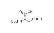 Boc-aspis-OH CAS No 13726-67-5 voor Witte het poederzuiverheid 99% van Aminozurenderivaten
