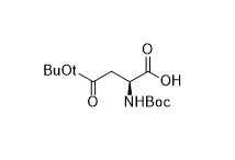 Boc-aspis (OtBu) - OH CAS No 1676-90-0 voor Witte het poederzuiverheid 99% van Aminozurenderivaten