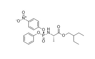 APIstussenpersonen n-s-4 Alanine 2 Ethylbutyl-Ester 1354823-36-1 van Nitrophenoxy Phenoxyphosphinyl L