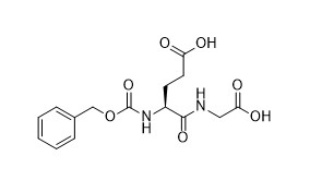 α van de de Glutamineglycine Z Glu Gly OH CAS 6610-42-0 van N Carbobenzyloxy L het Witte Poeder 	Korte Kettingspolypeptiden