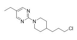 C14H22ClN3 Chemische stoffen op maat 267.80 2 4 3 Chloropropyl piperidine 1 Yl 5 Ethylpyrimidine