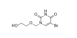 Douanechemische producten 5 Bromo 1 2 Hydroxyethoxy Methylpyrimidine 2 4 1H 3H Dione CAS No 78097-11-7 C7H9BrN2O4